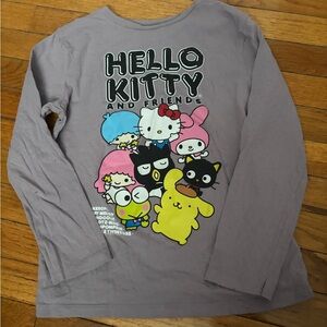 Hello Kitty and Friends Kids Long Sleeve Tee - Purple
